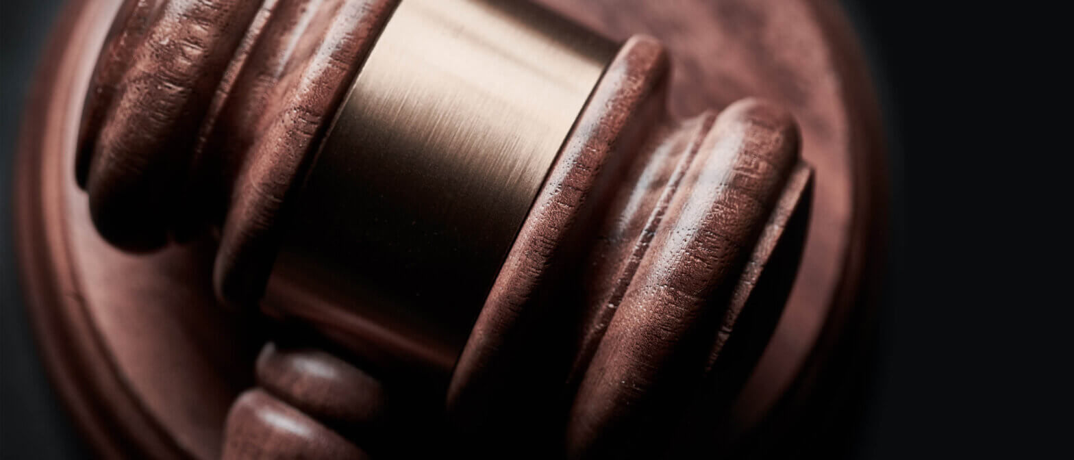 Wooden gavel