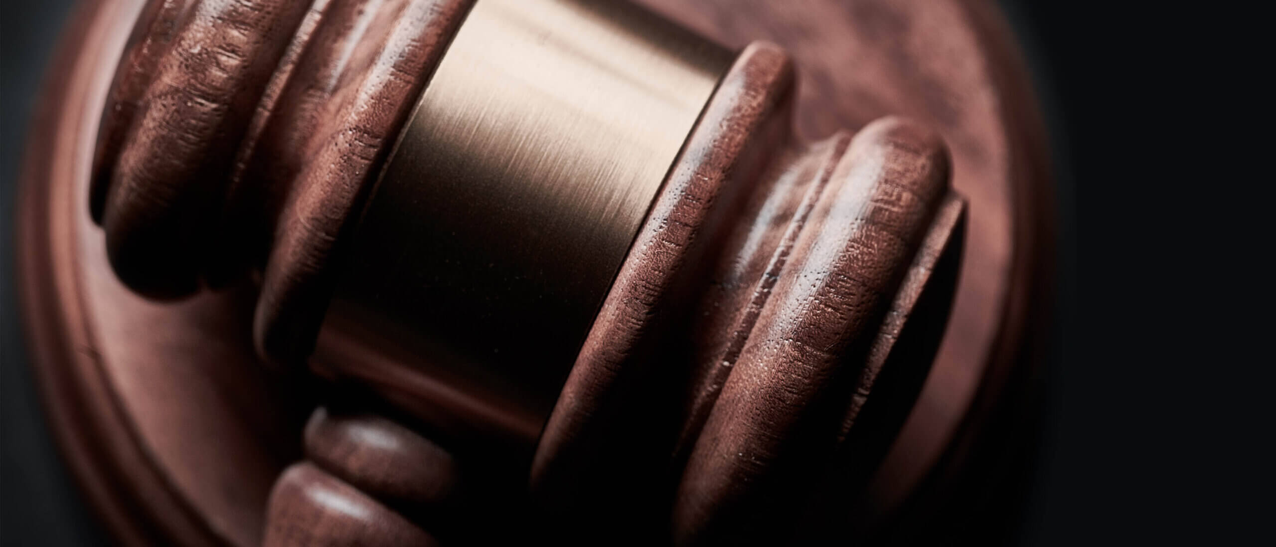 Wooden gavel