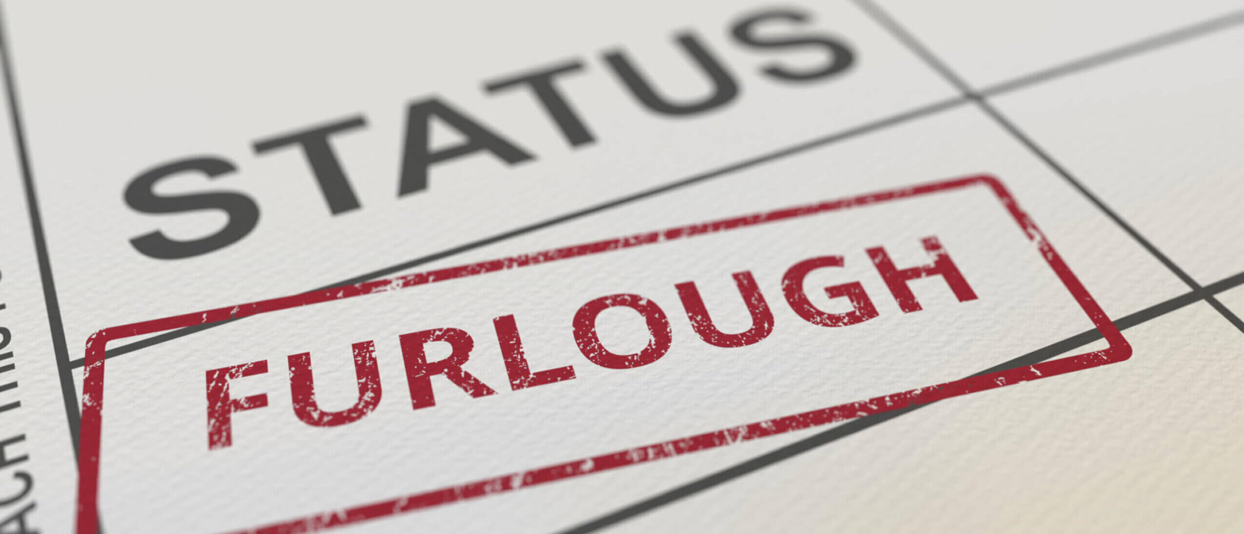 Notice of Furlough Status
