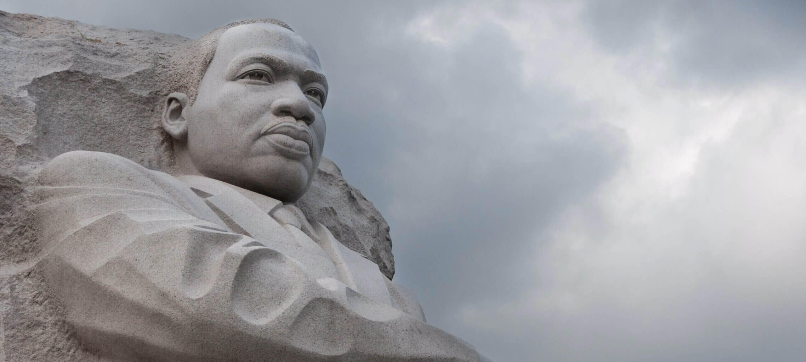 Memorial statue of Martin Luther King Jr.