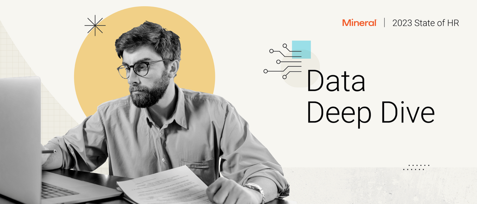 Mineral 2023 State of HR Data Deep Dive Cover Image