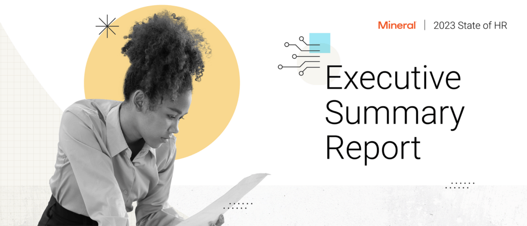 Mineral State of HR Executive Summary Report Cover Photo (2)